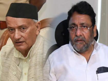 ncp leader nawab malik slams bhagatsingh koshyari over mahavikas aghadhi mla decision vidhan parishad | “ त्या कायद्यात वेळ निश्चित नसल्याने त्याचा फायदा घेऊन राज्यपालांनी आमदारांच्या नियुक्तीचा निर्णय अनिर्णित ठेवला” 