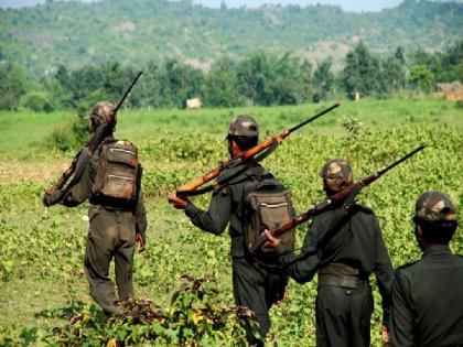 Blasts for casualties by Maoists; C-60 soldiers narrowly escaped! | माओवाद्यांकडून घातपातासाठी स्फोट; सी -६० जवान थोडक्यात बचावले!