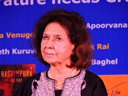 everyone should feel ashamed of current situation in country says nayantara sahgal | देशातील सध्याच्या परिस्थितीची प्रत्येकाला लाज वाटायला हवी- नयनतारा सहगल