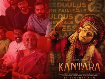 Finance minister Nirmala Sitharaman praises Rishab Shetty for kantara says well made movie | अर्थमंत्री निर्मला सीतारामन यांनी पाहिला ऋषभ शेट्टीचा ‘कांतारा', ट्विट करत म्हणाल्या...