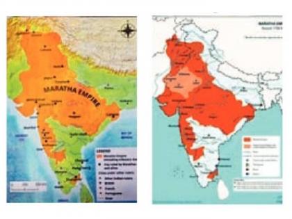 संतापजनक! मराठा साम्राज्याचा विस्तार दर्शविणारा नकाशा आठवीच्या पुस्तकातून NCERT ने वगळला - Marathi News | NCERT removes map showing expansion of Maratha Empire from 8th standard textbook | Latest maharashtra News at Lokmat.com