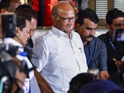 In both Pawar factions, we are the nationalists; Accusations and counter-accusations before the Election Commission | दोन्ही पवार गटांत घमासान, आम्हीच राष्ट्रवादी; निवडणूक आयोगापुढे आरोप-प्रत्यारोपांची राळ