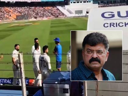 NCP MLA Jitendra Awhad has expressed his displeasure after fans chanted Jai Shri Ram in front of Mohammed Shami on the second day of the fourth match of the IND vs AUS Test series  | IND vs AUS Test: "हे जगभरात आपल्या देशाची लाज घालवतायत", शमीसमोर 'जय श्री राम'चे नारे अन् आव्हाड संतापले