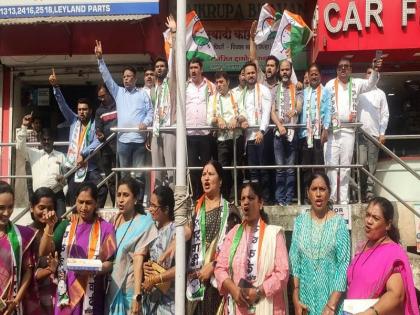 Ajit Pawar as guardian minister of Pune, cheers from NCP workers | पुण्याच्या पालकमंत्रीपदी अजित पवार, राष्ट्रवादी काँग्रेसच्या कार्यकर्त्यांकडून पिंपरीत जल्लोष