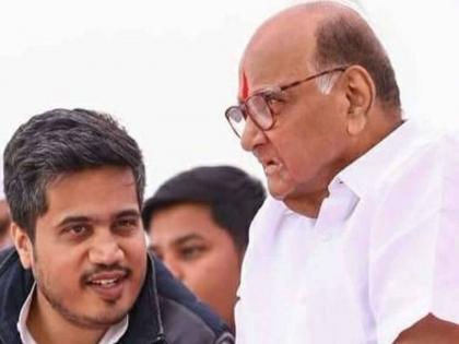 Give gift of 85 MLAs to 85-year-old Sharad Pawar In ncp anniversary speech, Rohit Pawar said the number | Rohit Pawar : "८५ वर्षीय शरद पवारांना, ८५ आमदारांचं गिफ्ट देऊ"; वर्धापनदिनाच्या भाषणात रोहित पवारांनी आकडाच सांगितला