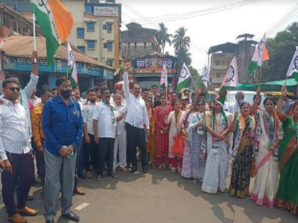 silver oak attack NCP office bearers protest in Chiplun, but discussion on timing | silver oak attack: चिपळुणात राष्ट्रवादीच्या पदाधिकाऱ्यांकडून निषेध, पण चर्चा ‘टायमिंग’चीच