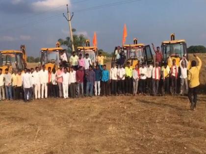 Manoj Jarange Patil on 145 acres successfully preparing for the final meeting of the fourth phase | १४५ एकरवर मनोज जरांगे पाटील यांच्या चौथ्या टप्प्यातील समारोप सभेची जय्यत तयारी