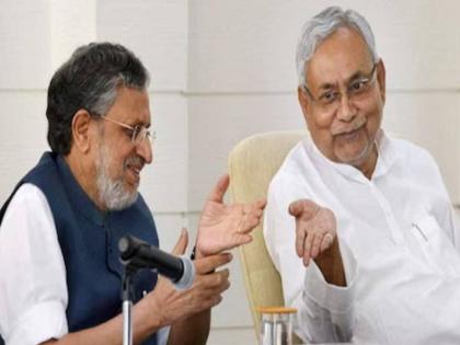 Sushil Modi signals Nitish Kumar's NDA entry BJP's strategy was also told | नितीश कुमारांच्या NDA प्रवेशाला सुशील मोदींनी सिग्नल दिला; भाजपची रणनीतीही सांगितली