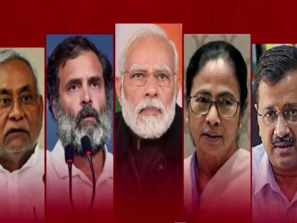 A tough fight for Narendra Modi from 'I.N.D.I.A.', who will win in 2024? Statistics that have come up | ‘इंडिया’कडून मोदींना कडवी टक्कर, २०२४ मध्ये कोण बाजी मारणार? समोर आली अशी आकडेवारी 