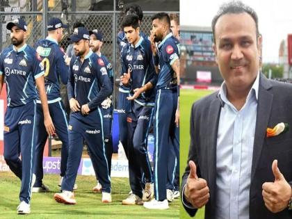 Rashid Khan will be the trump card for Gujarat Titans in Qualifier 1, says Virender Sehwag | शुभमन गिल नव्हे, तर हा खेळाडू आहे गुजरात संघाचा ट्रम्प कार्ड; विरेंद्र सेहवागने सांगितले नाव!