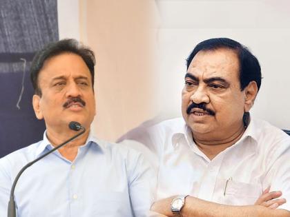 BJP Girish Mahajan Slams NCP Eknath Khadse Over his statement | Girish Mahajan : "तुम्हाला खूप वाटतं तुम्ही मुख्यमंत्री व्हावं पण…"; गिरीश महाजनांचा एकनाथ खडसेंना खोचक टोला