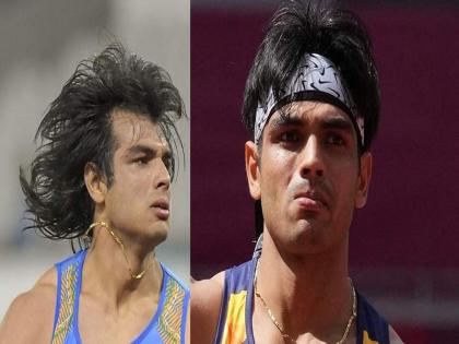 Neeraj Chopra asked why he cut his long hair, he gives superb answer | Neeraj Chopra : नीरज चोप्राला विचारलं, लांब केस का कापले? उत्तर ऐकून म्हणाल- शाब्बास रे पठ्ठया!