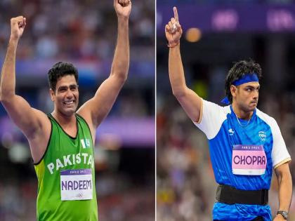 Neeraj Chopra vs Arshad Nadeem: First battle after Operation Sindoor | नीरज चोप्रा अन् अरशद नदीम पुन्हा भिडणार; ऑपरेशन सिंदूरनंतर पहिलीच लढत Neeraj Chopra vs Arshad Nadeem: First battle after Operation Sindoor | नीरज चोप्रा अन् अरशद नदीम पुन्हा भिडणार; ऑपरेशन सिंदूरनंतर पहिलीच लढत
