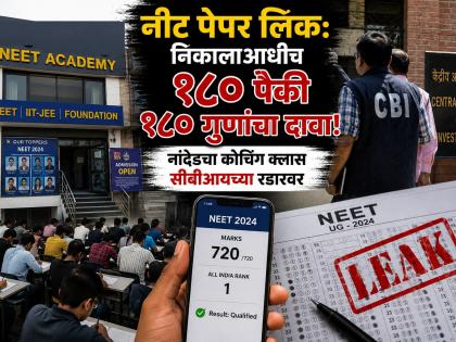 NEET Paper Leak: CBI Raid Exposes Nanded's Coaching Center Nexus? - English News | NEET Paper Leak: CBI Raid Exposes Nanded's Coaching Center Nexus? | Latest News at Lokmattimes.com