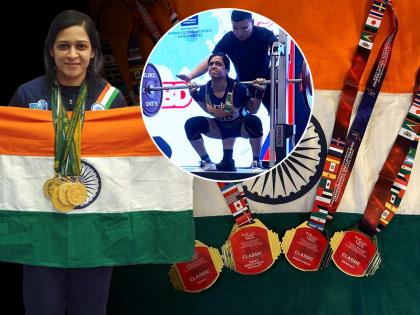 neeta mehta Mother of two, world power lifter, won 4 gold medals in world championships | दोन मुलांची आई ते वर्ल्ड पॉवर लिफ्टर, वर्ल्ड चॅम्पियनशिपमध्ये जिंकली ४ सुवर्णपदके