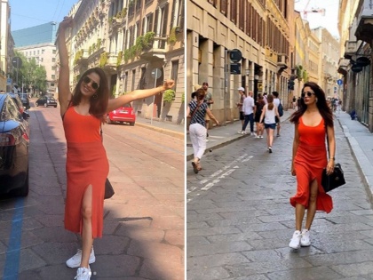 Actress Neha Pendse Is Enjoying Holiday In Italy, looks So Slim And Fit | इटलीच्या रस्त्यावर फेरफटाका मारण्यात बिझी नेहा पेंडसे, फोटो आले समोर