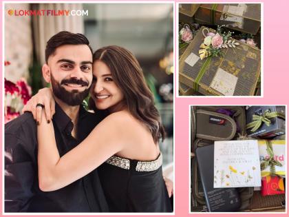 Anushka Sharma Virat Kohli Gift Hampers To Paparazzi On Arrival Of Son Akaay Watch Video | अनुष्का शर्मा आणि विराट कोहलीनं जिंकली मनं; पापाराझींना पाठवलं खास गिफ्ट, कारण...