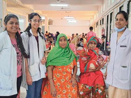 65 babies born on New Year's first Day in Aurangabad | औरंगाबादेत नववर्षाच्या पहिल्या दिवशी ६५ बाळांचा जन्म; रात्री १२ वाजता तान्हुलीच्या आगमनाने आनंदोत्सव