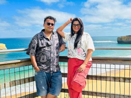 Namrata Sambherao and Prasad Khandekar stuck in traffic In Gangtok shared post | 'मुंबई असो वा गंगटोक...', ट्राफिकमध्ये अडकले नम्रता संभेराव अन् प्रसाद खांडेकर, शेअर केली पोस्ट