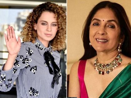 Kangana reacts to Neena Gupta's 'feminism' statement | नीना गुप्ता यांच्या 'फेमिनिझम' वक्तव्यावर कंगनाची प्रतिक्रिया, म्हणाली...