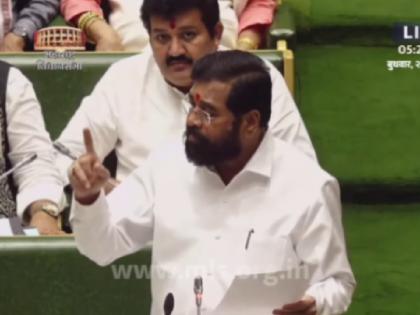 CM Eknath Shinde Attack shiv sena over morcha against dharavi redevelopment project from vidhan sabha | 'चाहिए खर्चा, निकालो मोर्चा'! काही लोक तडजोड झाली नाही की...; एकनाथ शिंदे यांचा हल्लाबोल