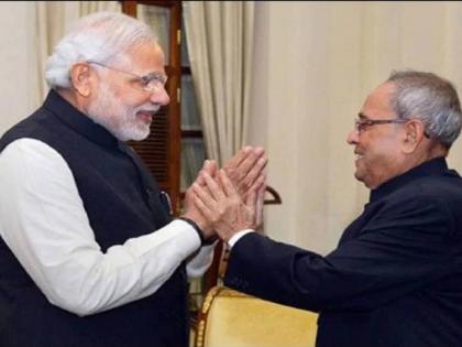 pranab mukerjee book the presidential years pm narendra modi relation | मोदींनी २०१४ साली शपथ घेताना मुखर्जींकडे मागितला होता आठवड्याभराचा वेळ, काय होतं कारण?