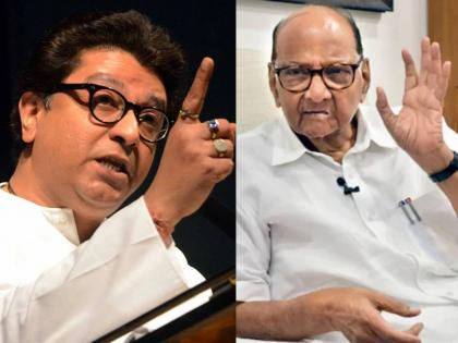 raj thackeray allegations on sharad pawar over electricity bill issue | अदानी शरद पवारांच्या घरी येऊन गेल्यावर वीजबिल माफीचा निर्णय मागे; राज ठाकरेंचा गौप्यस्फोट