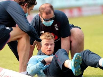 india vs england 1st odi updates sam billings injury scare on english team | IND vs ENG: शिखर धवनच्या खणखणीत फटक्यानं इंग्लंडचा खेळाडू जखमी; खांद्याला झाली जबर दुखापत