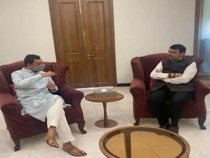 Sambhajiraje Chhatrapati meets Devendra Fadnavis discussed on Maratha reservation now going to meet CM Uddhav Thackeray today | "हात जोडून सांगतो माझं-तुझं न करता समाजासाठी एकत्र येऊ", संभाजी राजेंचं फडणवीसांना आवाहन