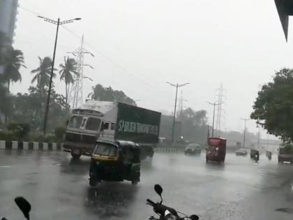 pre monsoon arrives in Mumbai and thane Heavy rains in mumbai suburbs | Mumbai Rains: मुंबई, ठाण्यात मान्सूनपूर्व पावसाची हजेरी; उपनगरांत जोरदार सरी