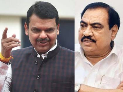 BJP Leader Devendra Fadnavis meet BJP MP Raksha Khadse daughter in law of  Eknath Khadse at Muktainagar Jalgaon Maharashtra | Devendra Fadnavis: देवेंद्र फडणवीस काल शरद पवारांच्या निवासस्थानी, आज थेट एकनाथ खडसेंच्या घरी!