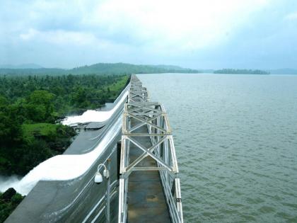 Modak Sagar Tansa Lake overflow after heavy rainfall more than 53 percent water in 7 lakes | मुंबईकरांना दिलासा! मोडक सागर, तानसा तलाव ओव्हरफ्लो; तलाव क्षेत्रावर वरुणराजाची कृपादृष्टी