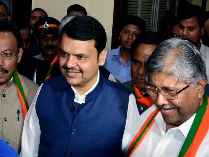 bjp leaders in maharashtra meets central leaders to straighten communication | ...म्हणून राज्यातील भाजप नेते दिल्लीला गेले होते; अखेर समोर आलं कारण