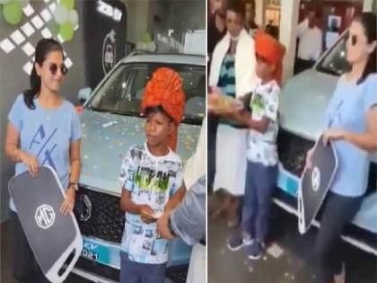 did sahdev who sings bachpan ka pyar got a car worth 23 lakhs know the truth | 'बचपन का प्यार' गाणाऱ्या सहदेवला खरंच मिळाली २३ लाखांची कार? जाणून घ्या नेमका प्रकार