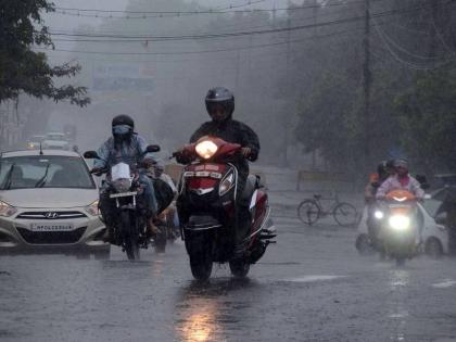 Moderate to intense spells of rain very likely to occur at isolated places in Palghar Thane and Mumbai during next 3 4 hours | Maharashtra Rain Updates: अलर्ट! राज्यात सर्वदूर पावसाची रिमझिम; येत्या ३-४ तासांत मुंबई, ठाणे, पालघरला मुसळधार पावसाचा इशारा