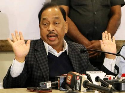 bjp leader narayan rane attacks shiv sena slams cm uddhav thackeray | केंद्रात आमचीच सत्ता, बघूया शिवसेनेची उडी कुठपर्यंत जाते; नारायण राणेंचा शिवसेनेला सूचक इशारा