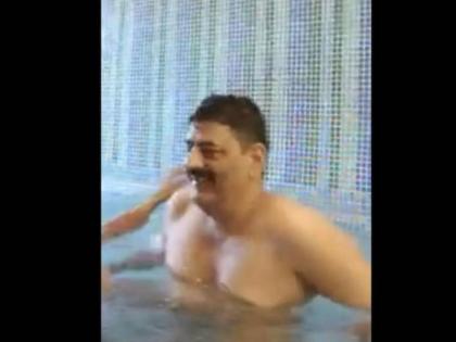 rajasthan dsp arrested for doing obscene act with female constable in front of child in swimming pool | स्विमिंग पूलमध्ये महिला कॉन्स्टेबलसोबत अश्लील चाळे करणाऱ्या DSP ला अटक