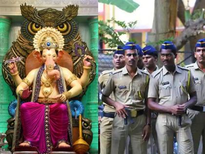 Lalbaugcha Raja Delay in pooja locals suffer due to tight police security vishwas Nangre Patil reached | Lalbaugcha Raja: 'लालबागचा राजा'च्या प्राणप्रतिष्ठेस विलंब, पोलिसांच्या कडक सुरक्षेनं स्थानिक त्रस्त, नांगरे पाटील पोहोचले!