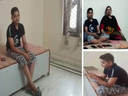 aligarh gaurav agrawal is in trouble due to son astitva weird incidents of mobile data delete | बाबो! या मुलाच्या हाती मोबाईल देताच आपोआप डिलीट होतोय सर्व डेटा; पाहण्यासाठी तोबा गर्दी