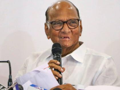 ncp chief sharad pawar hits out at bjp over IT raids at premises linked to Ajit Pawar kin | ...अन् महाराष्ट्रानं भाजपला येडी ठरवलं; सणसणीत टोले लगावत शरद पवारांनी Sharad Pawar करून दिली आठवण