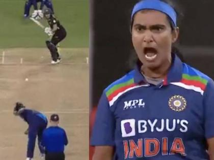 Shikha pandey stun australian alyssa healy by his magic bowl indian women cricket team Australian cricket team | IND vs AUS, Shikha Pandey: 'बॉल ऑफ द सेंच्युरी'! भारताच्या शिखा पांडने टाकलेला अफलातून इन स्विंग एकदा पाहाच, सर्वच हैराण