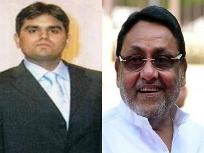 aryan khan drugs case ncp spokesperson nawab malik tweet old photo of sameer wankhede | Sameer Wankhede: 'समीर दाऊद वानखेडे', नवाब मलिकांनी आणखी एक 'बॉम्ब' फोडला; म्हणाले 'फ्रॉड इथूनच सुरू होतो'