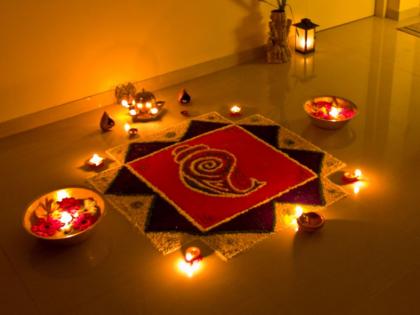 Diwali 2021 : In the Kama Sutra of Vatsayana, respecting the art form 'Rangoli' in 64 arts, it is said that ... | Diwali 2021 : वात्सायनाच्या कामसूत्रात 'रांगोळी' या कलाप्रकाराला चौसष्ट कलांमध्ये मान देत म्हटले आहे की...