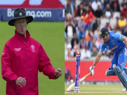 india vs new zealand t20 world cup match richard kettleborough umpire knockout match | T20 World Cup Ind vs NZ: न्यूझीलंडचं आव्हान भारी, अम्पायर तर त्याहून भारी; रेकॉर्ड पाहून भारतीय फॅन्सची झोप उडाली