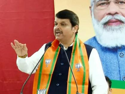 devendra fadnavis claims bjp government came in to power in 2024 maharashtra | Devendra Fadnavis: '२०२४ आधी आपलं सरकार आलं तर 'बोनस', नाहीतर...'; देवेंद्र फडणवीसांनी केला मोठा दावा!