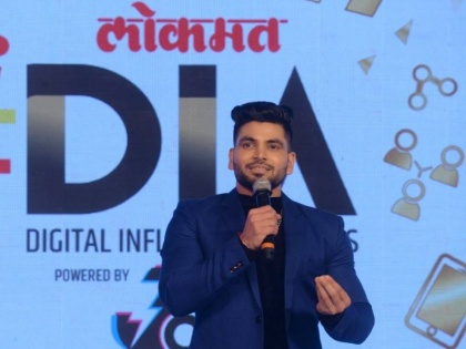 Lokmat Digital influencer Awards Shiv Thackeray felicitated with Josh Marathi superstar | Lokmat DIA: शिव ठाकरे ठरला जोश मराठी सुपरस्टार; लोकमतकडून खास सन्मान 