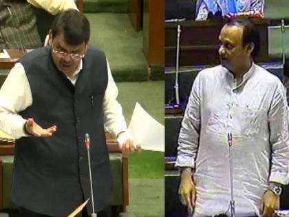 Devendra Fadnavis slams shivsena over funding allotment ajit pawar ncp got higher funding | Devendra Fadnavis: 'ठाकरे सरकारमध्ये अजितदादा सर्वात फायद्यात!', असं का म्हणाले देवेंद्र फडणवीस? वाचा...