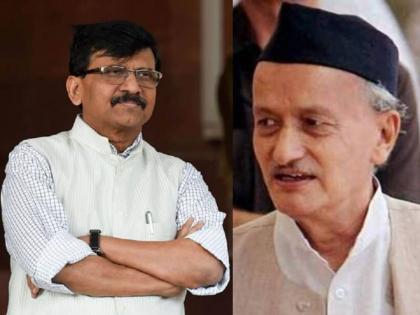 Sanjay Raut on Governor Who stopped the appointment of 12 MLAs | Sanjay Raut: राज्यपालांच्या दु:खात आम्ही सहभागी, केंद्रातील कोणत्या नेत्यानं दबाव आणलाय ते सांगून टाकावं; संजय राऊतांचा खोचक टोला