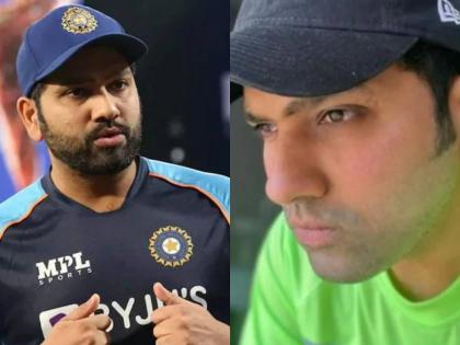 rohit sharma in posts a picture in his new look wife ritika sajdeh makes a funny comment | Rohit Sharma New Look: नव्या लूकसह रोहित शर्मा करणार पुनरागमन, पत्नी रितिकानं दिली मजेशीर प्रतिक्रिया