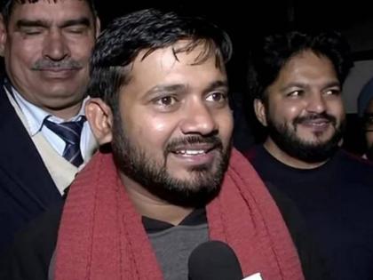 Uttar Pradesh Election, in thrown at congress leader Kanhaiya Kumar in Lucknow | कन्हैया कुमारवर तरुणाकडून शाईफेक; काँग्रेस कार्यकर्त्यांकडून जबर मारहाण